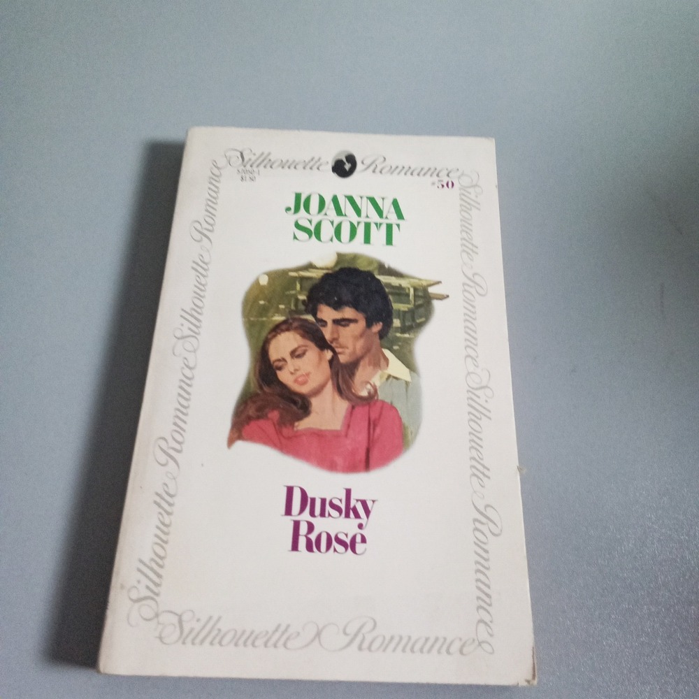 Dusky Rose Joanna Scott Silhouette Romance 50 Vintage 1980 Paperback Book